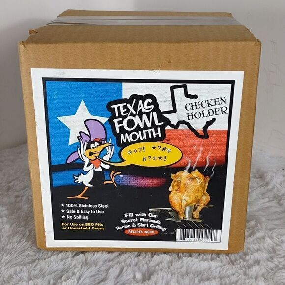 Texas Fowl Mouth Chicken Holder - Picture 1 of 4